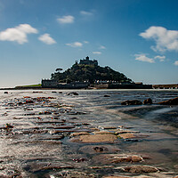 Buy canvas prints of St Michaels Mount by Apollo Aerial Photography