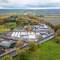 Buy canvas prints of Wentworth Garden Centre by Apollo Aerial Photography