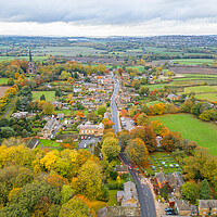 Buy canvas prints of Village of Wentworth by Apollo Aerial Photography