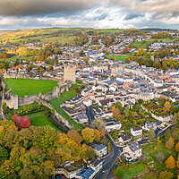 Buy canvas prints of Richmond North Yorkshire by Apollo Aerial Photography