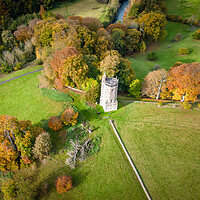 Buy canvas prints of Richmond Folly From The Air by Apollo Aerial Photography