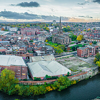 Buy canvas prints of Rotherham South Yorkshire by Apollo Aerial Photography