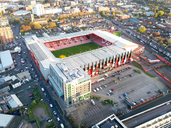 Bramall Lane Picture Board by Apollo Aerial Photography