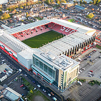 Buy canvas prints of Bramall Lane by Apollo Aerial Photography