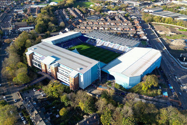 Hillsborough Stadium Picture Board by Apollo Aerial Photography