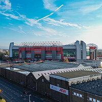 Buy canvas prints of Old Trafford From The Air by Apollo Aerial Photography