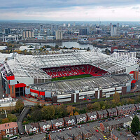 Buy canvas prints of Old Trafford by Apollo Aerial Photography