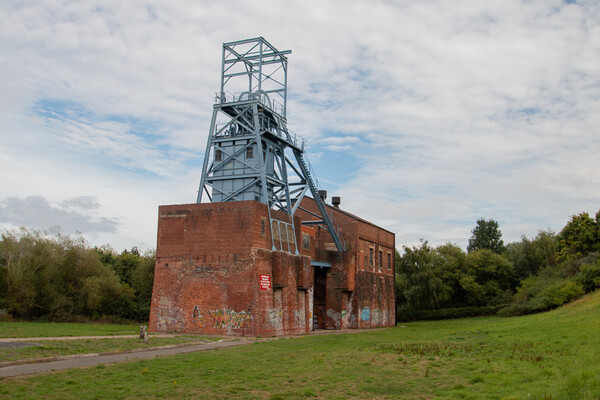 Barnsley Main Colliery Picture Board by Apollo Aerial Photography
