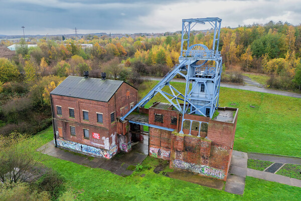 Barnsley Main Colliery Picture Board by Apollo Aerial Photography