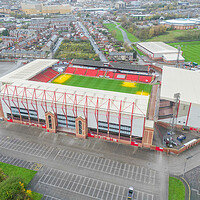 Buy canvas prints of Oakwell From The Air by Apollo Aerial Photography