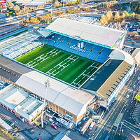 Buy canvas prints of Elland Road From The Air by Apollo Aerial Photography