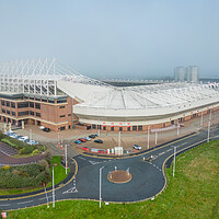 Buy canvas prints of The Stadium Of Light by Apollo Aerial Photography