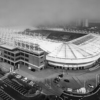 Buy canvas prints of The Stadium Of Light by Apollo Aerial Photography
