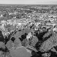 Buy canvas prints of Knaresborough From The Air by Apollo Aerial Photography