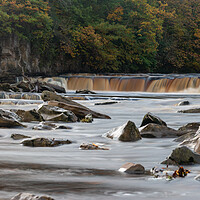 Buy canvas prints of Richmond Falls North Yorkshire by Apollo Aerial Photography