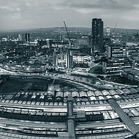 Buy canvas prints of Sheffield The Steel City by Apollo Aerial Photography