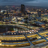 Buy canvas prints of A View of Sheffield by Apollo Aerial Photography