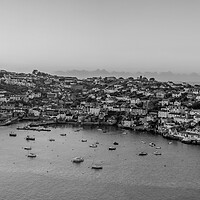 Buy canvas prints of Polruan Cornwall From The Air by Apollo Aerial Photography