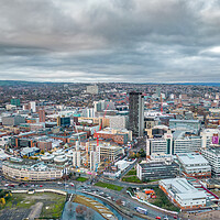 Buy canvas prints of The City of Sheffield by Apollo Aerial Photography
