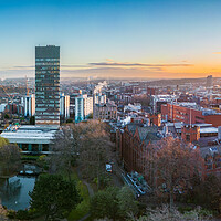 Buy canvas prints of Sheffield Skyline by Apollo Aerial Photography