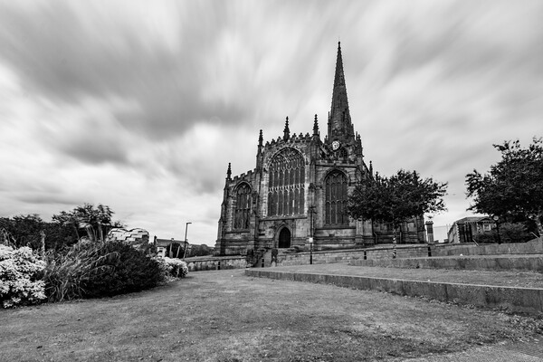 Rotherham Minster  Picture Board by Apollo Aerial Photography