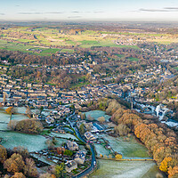 Buy canvas prints of Holmfirth From The Air by Apollo Aerial Photography