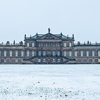 Buy canvas prints of Wentworth Woodhouse Winter by Apollo Aerial Photography