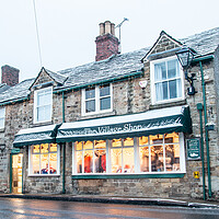 Buy canvas prints of The Village Shop by Apollo Aerial Photography