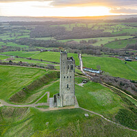 Buy canvas prints of Victoria Tower Wakefield by Apollo Aerial Photography