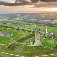 Buy canvas prints of Victoria Tower Castle Hill by Apollo Aerial Photography