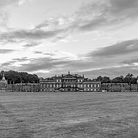 Buy canvas prints of Wentworth Woodhouse Mono by Apollo Aerial Photography