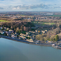 Buy canvas prints of Newmillerdam Wakefield by Apollo Aerial Photography