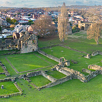 Buy canvas prints of Monk Bretton Priory by Apollo Aerial Photography