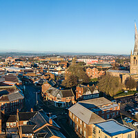 Buy canvas prints of Chesterfield Skyline by Apollo Aerial Photography