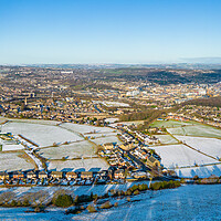 Buy canvas prints of Huddersfield Panoramic by Apollo Aerial Photography