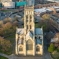 Buy canvas prints of Doncaster Minster by Apollo Aerial Photography