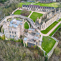 Buy canvas prints of Bolsover Castle by Apollo Aerial Photography