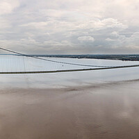 Buy canvas prints of The Humber Bridge by Apollo Aerial Photography