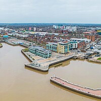 Buy canvas prints of Hull Marina by Apollo Aerial Photography