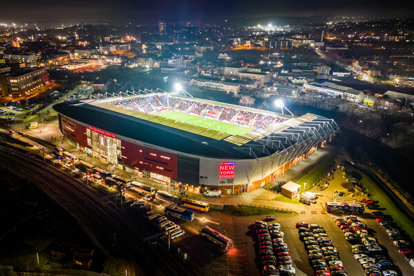 New York Stadium Picture Board by Apollo Aerial Photography