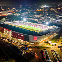 Buy canvas prints of New York Stadium by Apollo Aerial Photography
