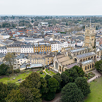 Buy canvas prints of Cirencester From The Air by Apollo Aerial Photography