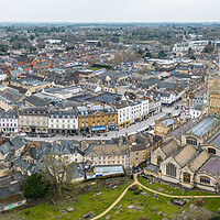 Buy canvas prints of Cirencester from Above by Apollo Aerial Photography