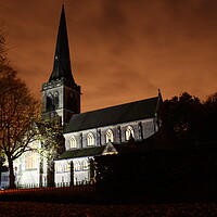 Buy canvas prints of Wentworth Church Rotherham by Apollo Aerial Photography