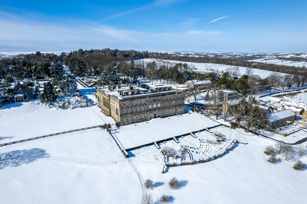 Wentworth Castle Grounds Picture Board by Apollo Aerial Photography