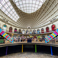 Buy canvas prints of Leeds Corn Exchange by Apollo Aerial Photography