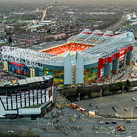 Buy canvas prints of Old Trafford From The Air by Apollo Aerial Photography
