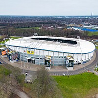 Buy canvas prints of The MKM Stadium  by Apollo Aerial Photography