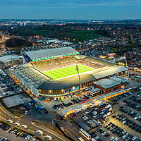 Buy canvas prints of Elland Road Leeds United by Apollo Aerial Photography