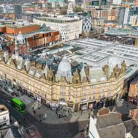Buy canvas prints of Leeds Kirkgate Market by Apollo Aerial Photography